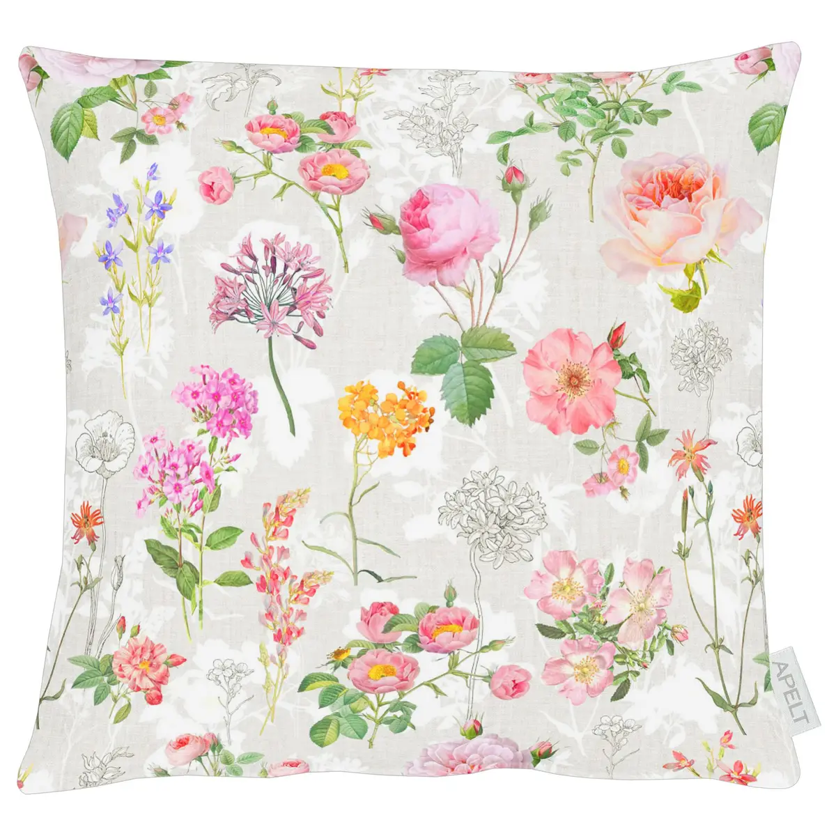 Dekokissenbezug 6750 Pink/Pink 40 x 40cm Mischgewebe | Pink