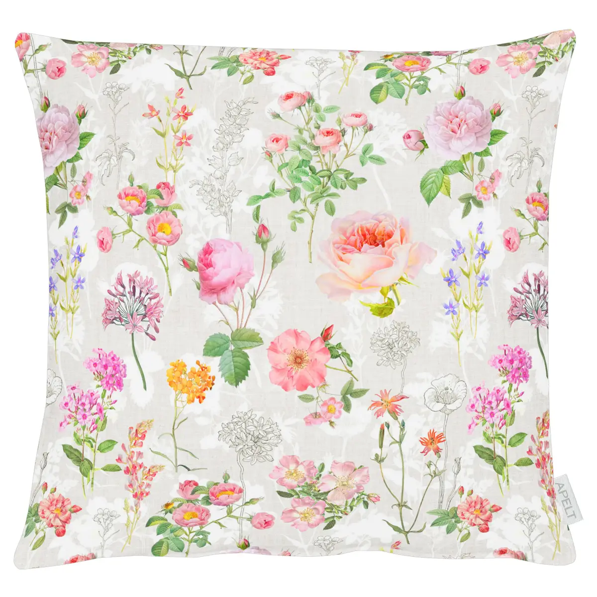 Dekokissenbezug 6750 Pink/Pink 49 x 49cm Mischgewebe | Pink