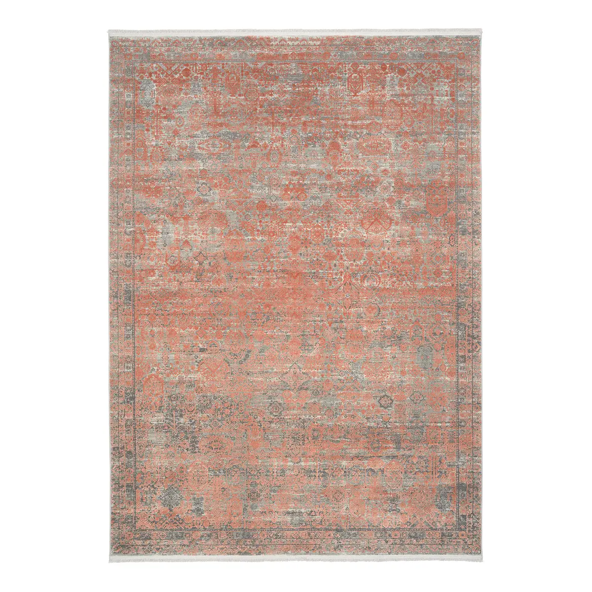 Kurzflorteppich Unicolorica Bordo | Rot