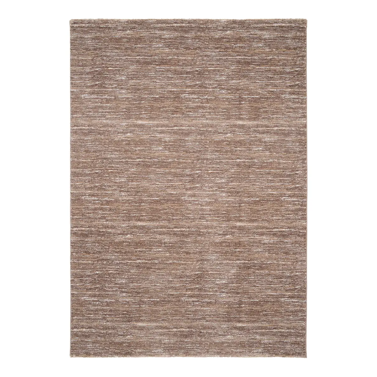 Kurzflorteppich Casella Mono | Braun