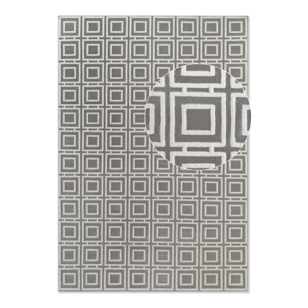Kurzflorteppich Howlite | Mehrfarbig