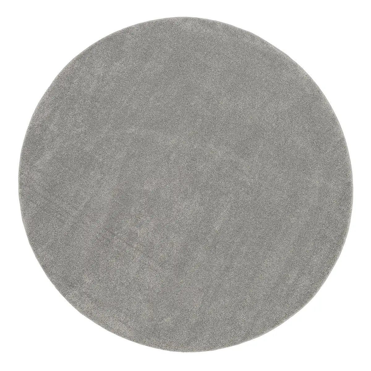 Kurzflorteppich Moss Mono | Grau