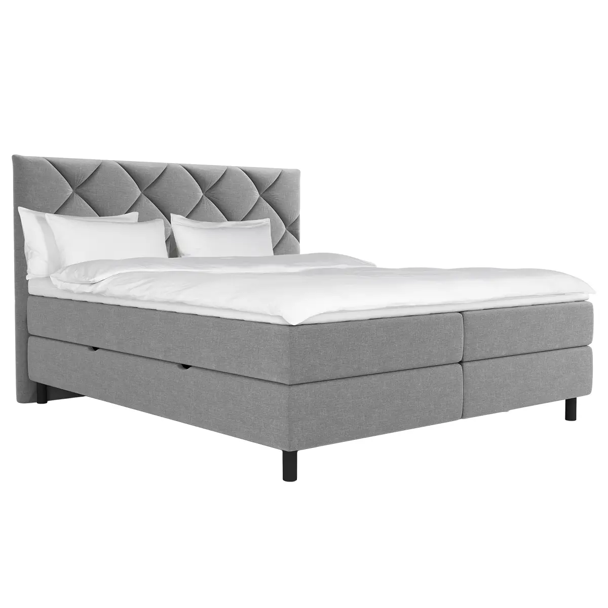 Boxspringbett Curgen | Blau