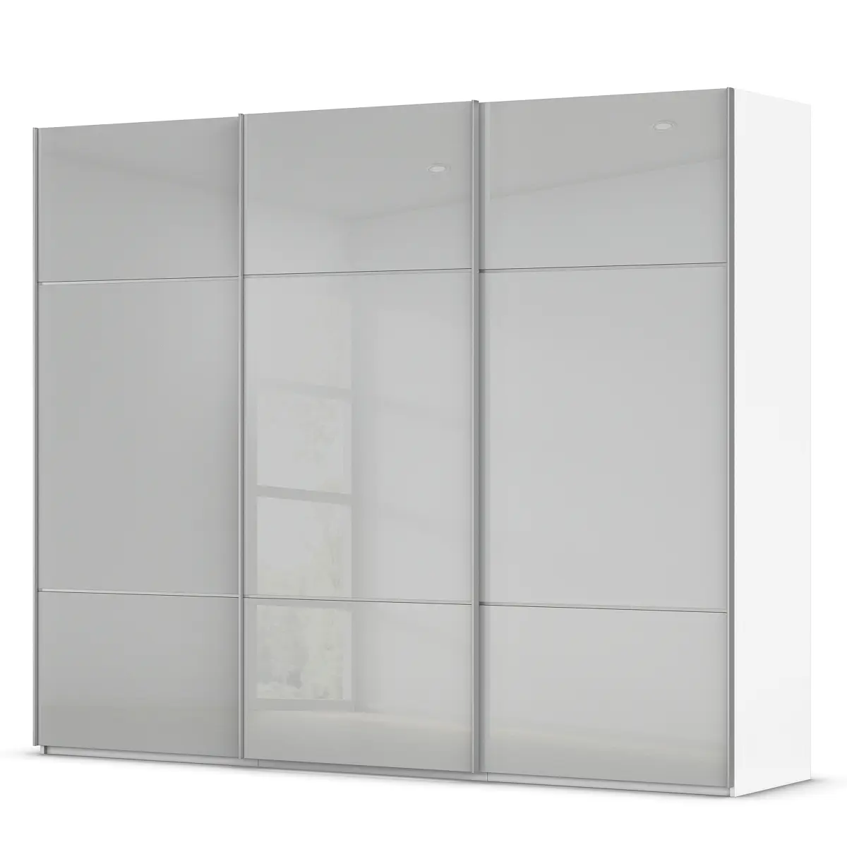 Schwebetürenschrank Covalo | Grau