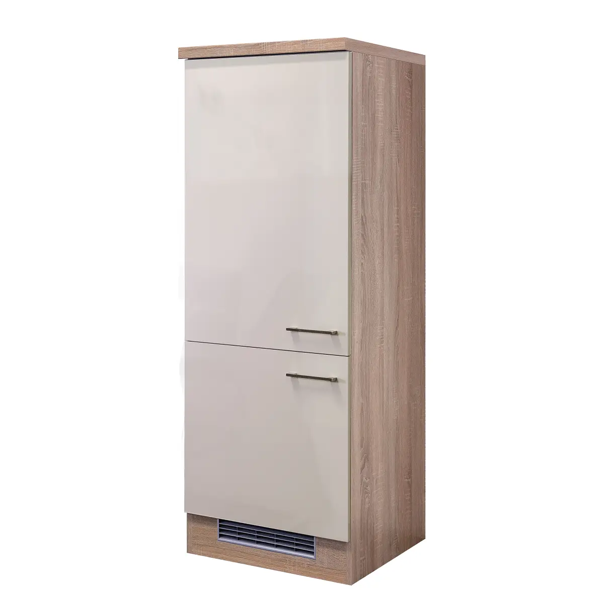 Kühlumbauschrank 162cm Beige/Kaschmir ohne Kühlschrank | Beige