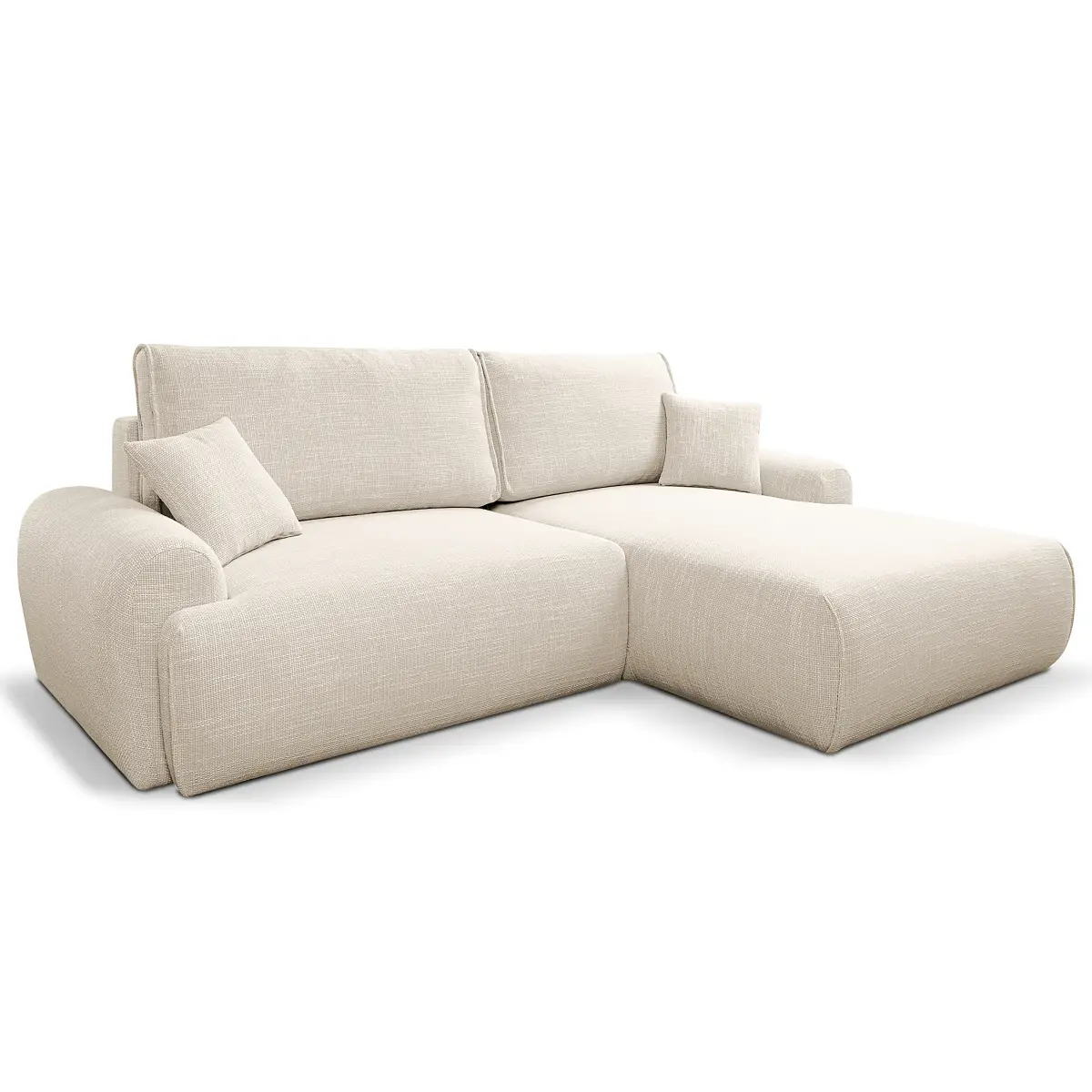 Ecksofa mit Schlaffunktion Krupa | Beige