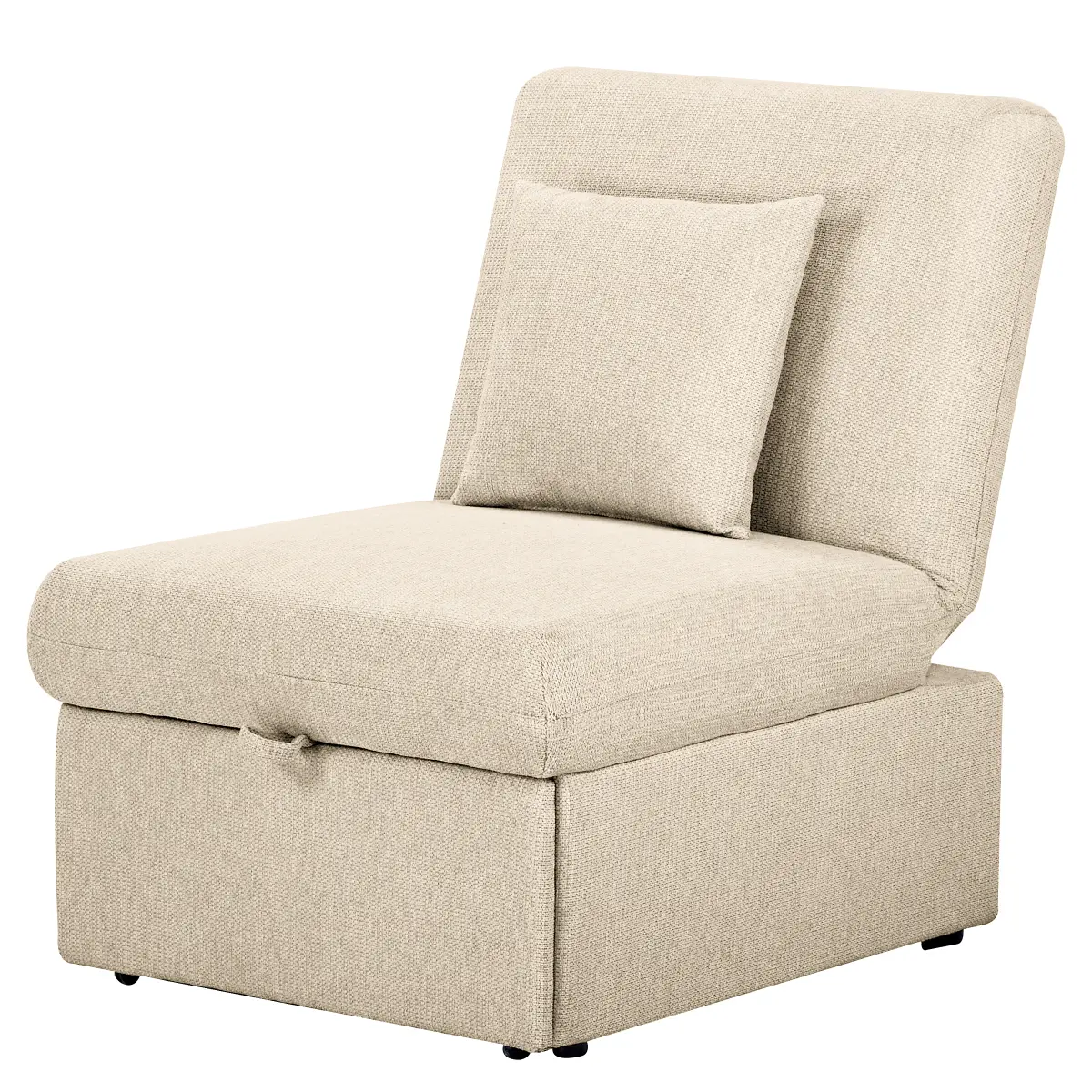 Schlafsessel Beige Chenille Vilte | Beige