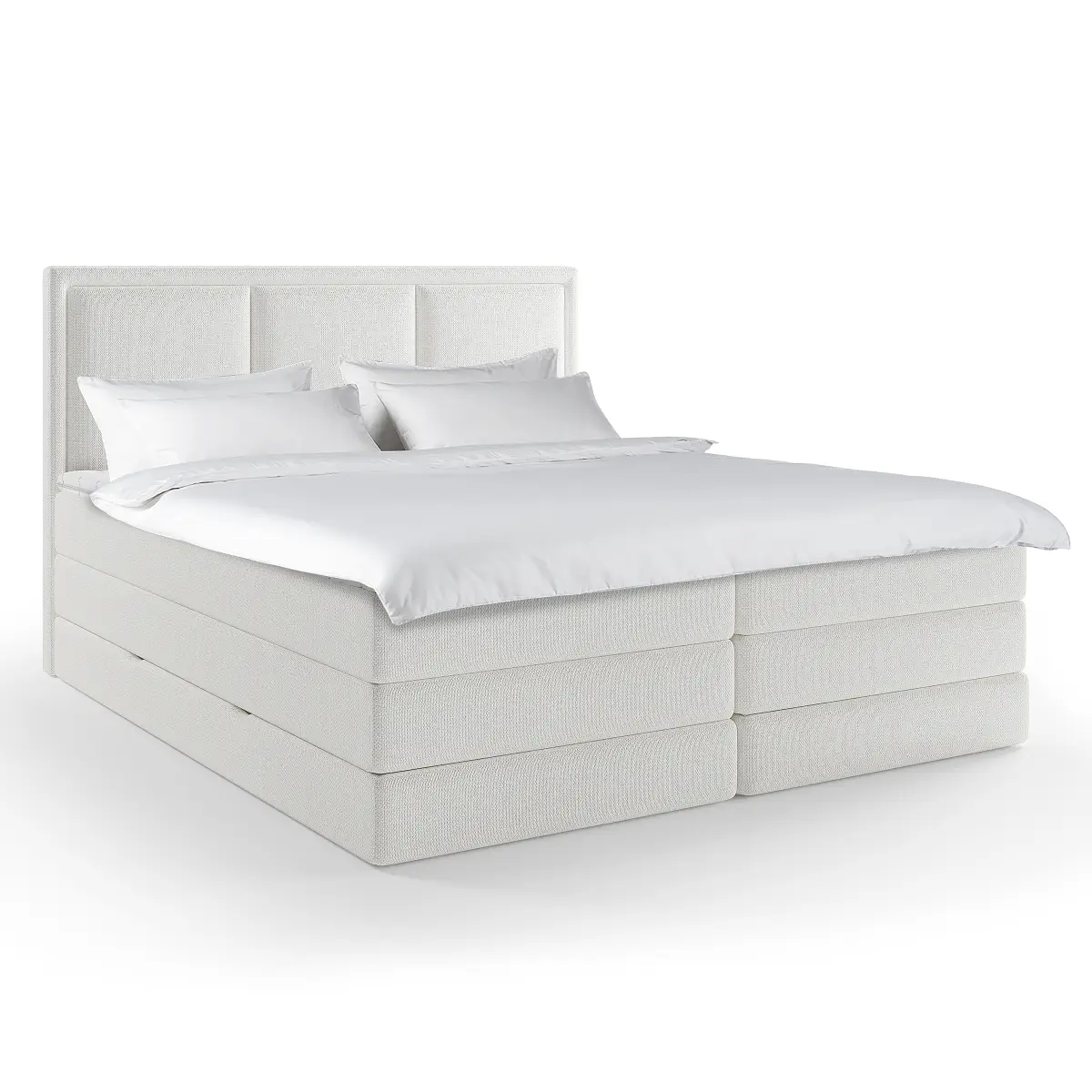 Boxspringbett Coolyu | Beige