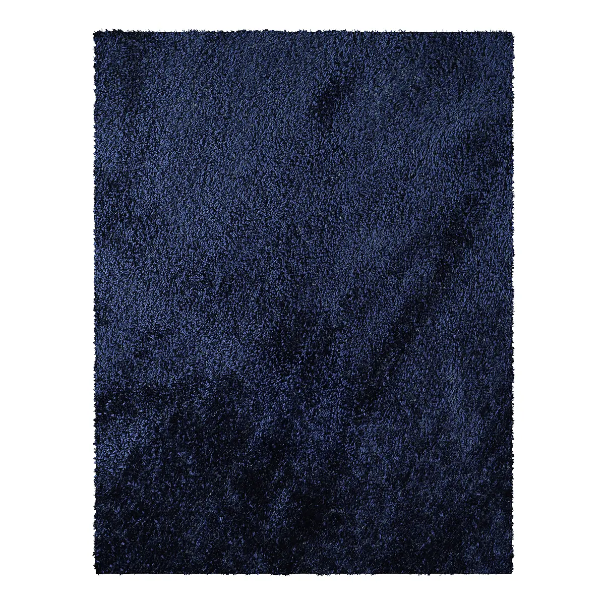Hochflorteppich Trento 160 x 213cm Blau/Dunkelblau | Blau
