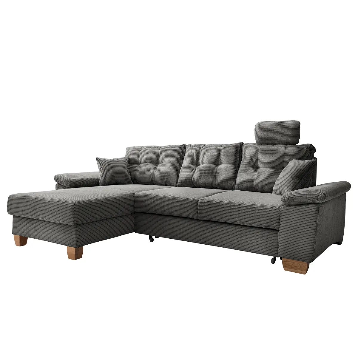 Fredriks Ecksofa Duana mit Schlaffunktion | Grau