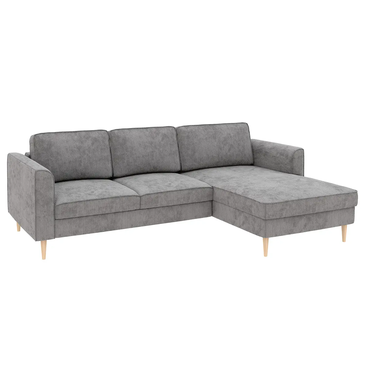 Ecksofa Hilja | Grau