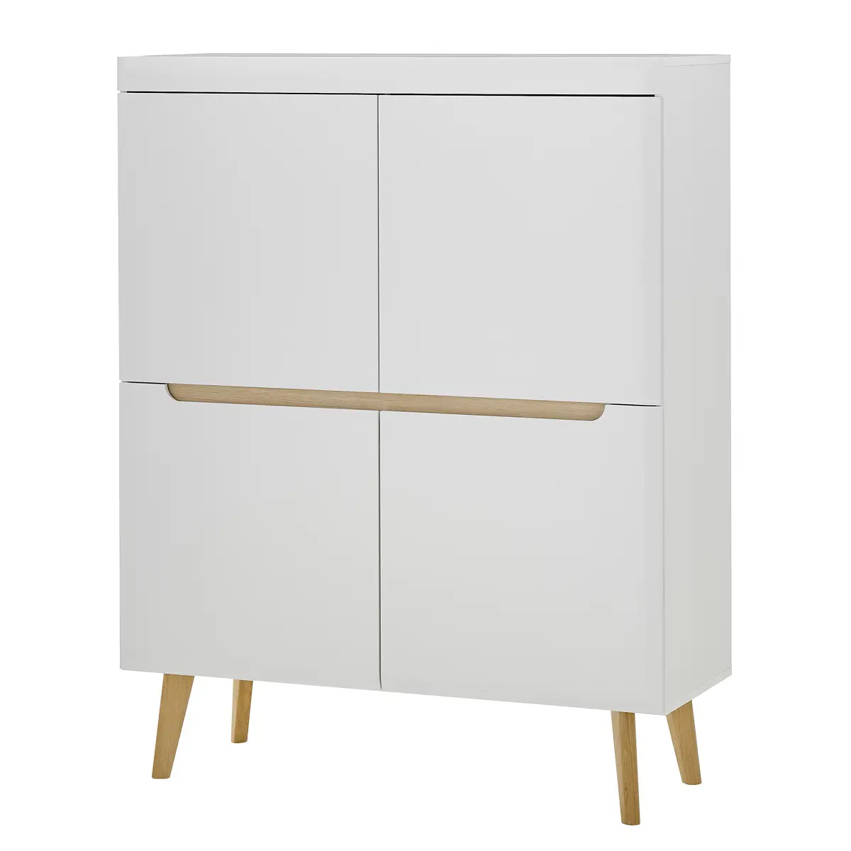 Highboard Follet | Weiß