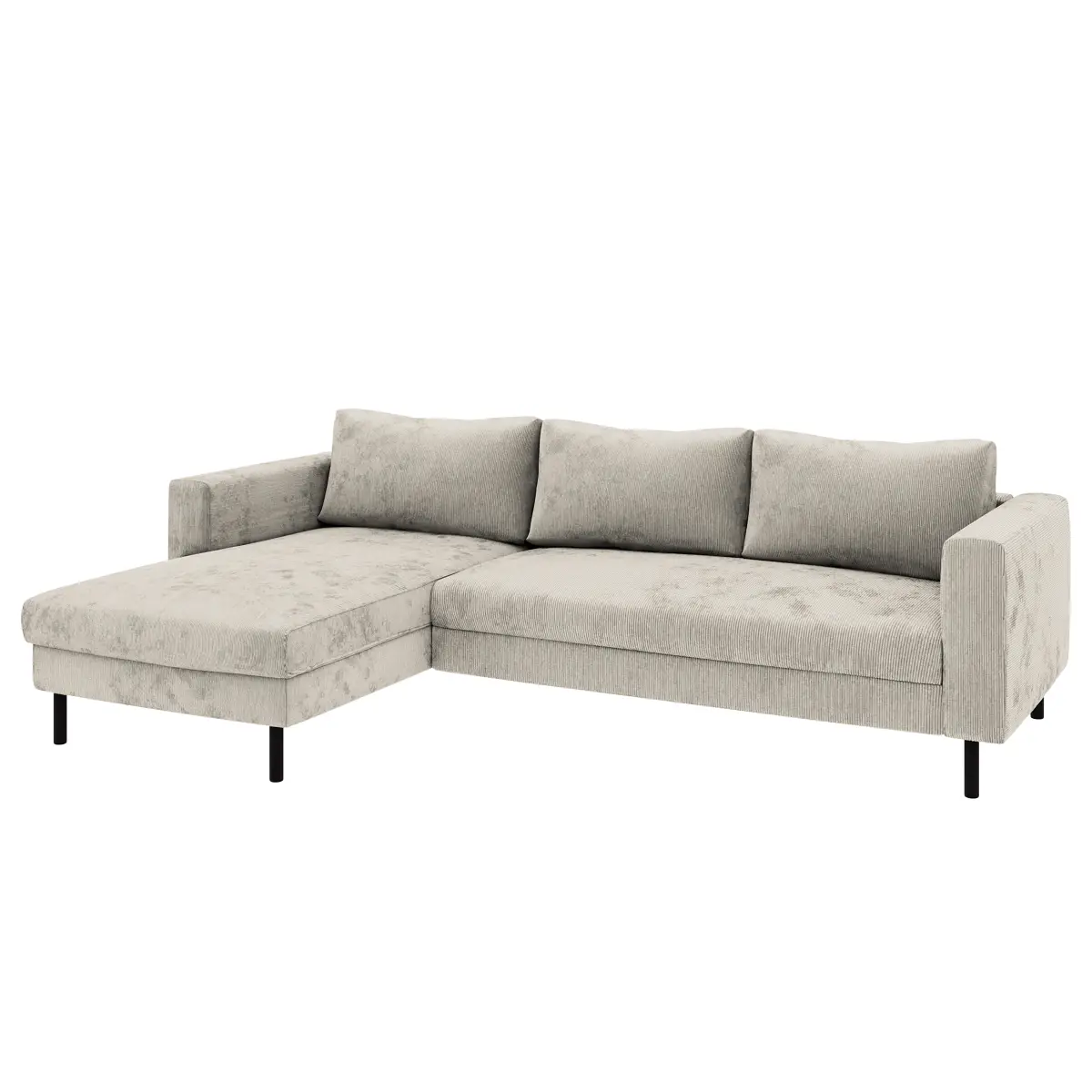 home24 Ecksofa AMGA | Grau