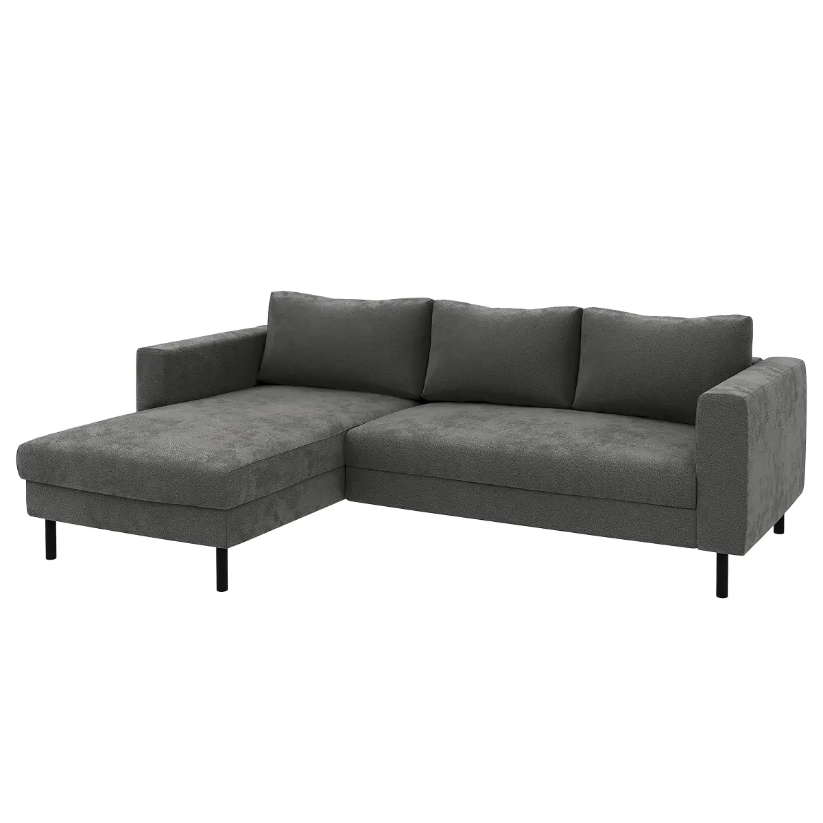 home24 Ecksofa AMGA | Grau