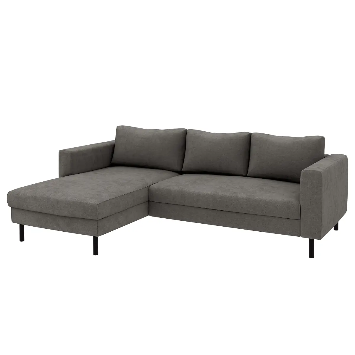 home24 Ecksofa AMGA | Grau