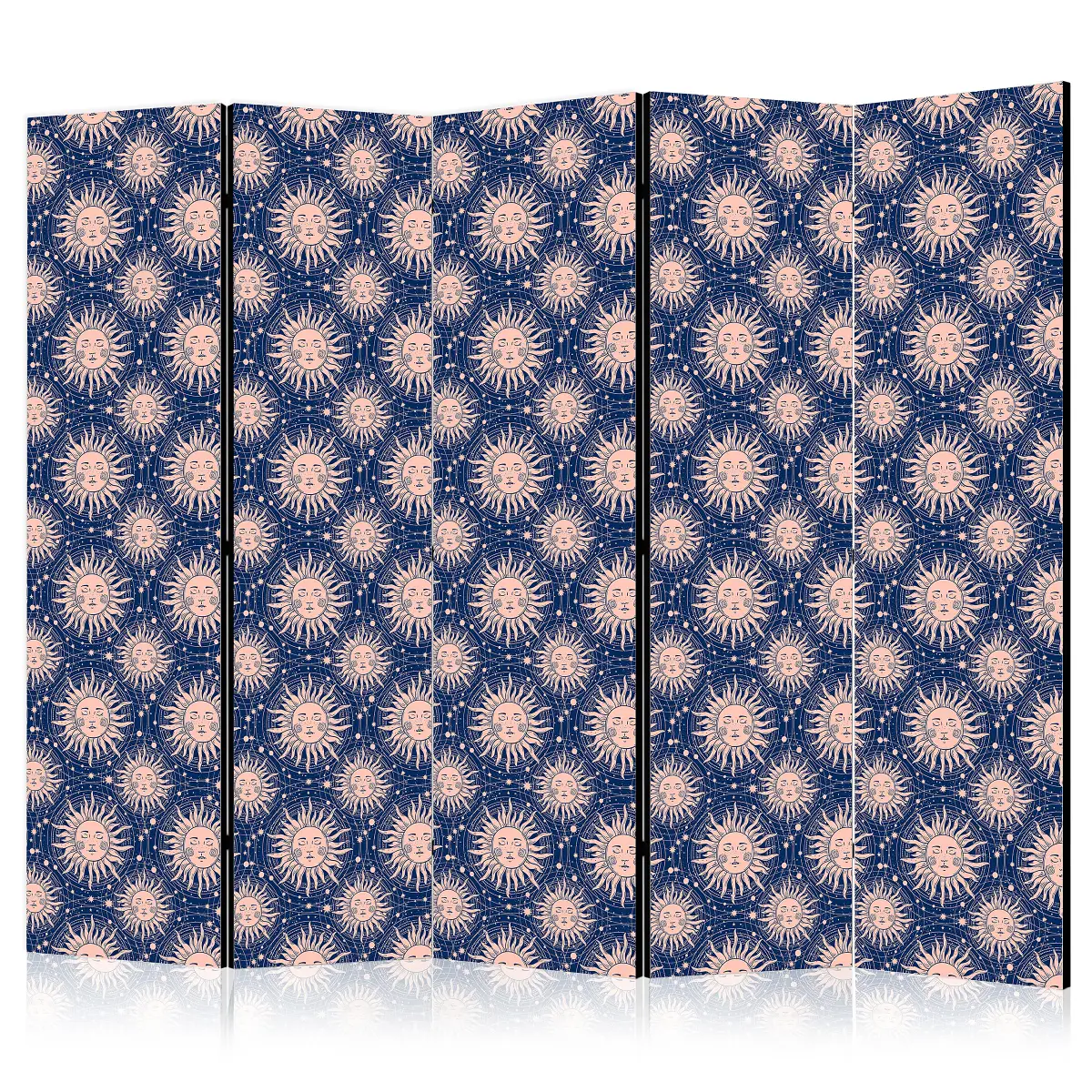 Paravent Sunny Patterns | Blau