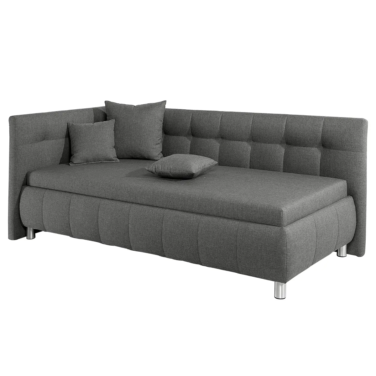 Red Living Polsterbett Obbligo | Grau