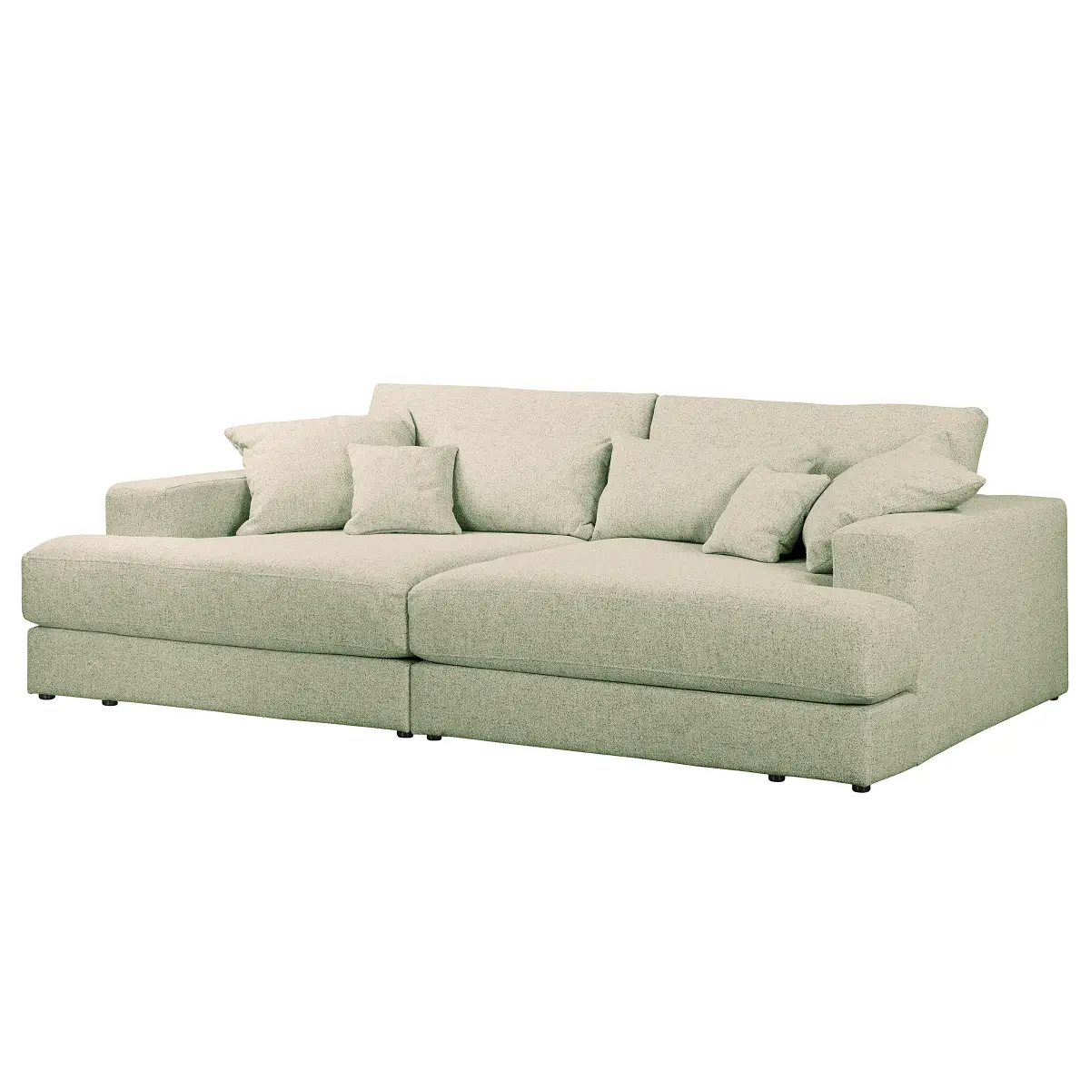 Big-Sofa Beige Webstoff Hevi | Beige