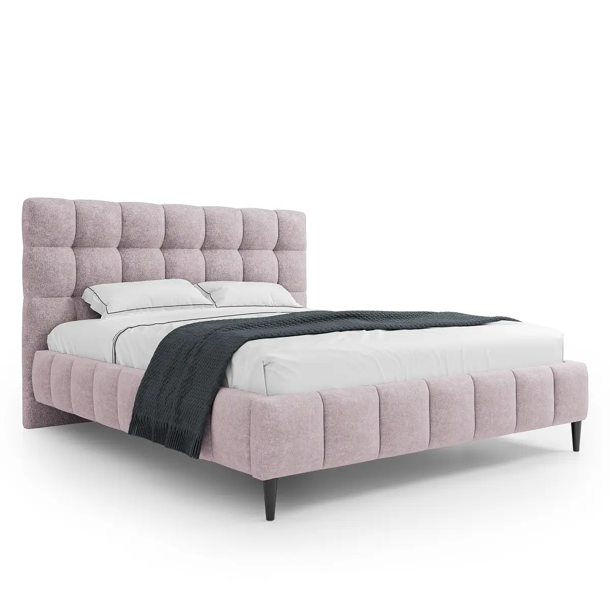 loftscape Polsterbett Bayless | Rosa