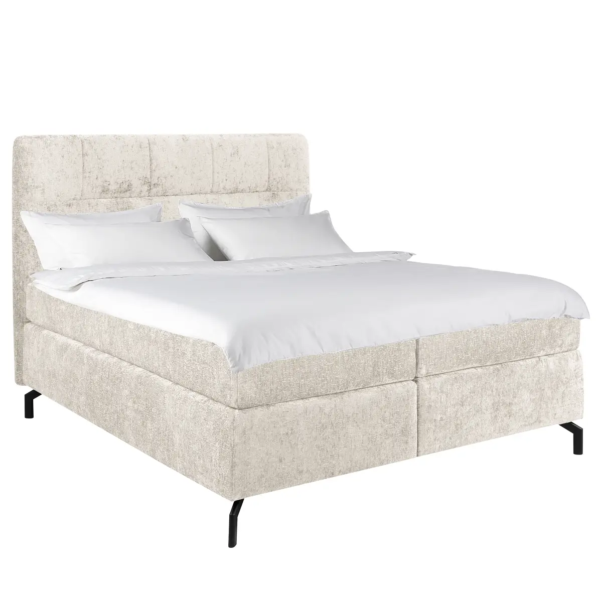 Loftscape Boxspringbett Plumas | Beige