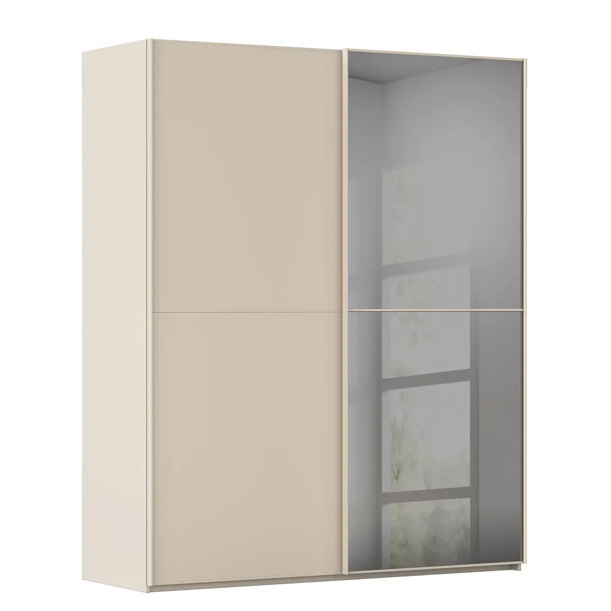 rauch Orange Schwebetürenschrank Lagaro | Beige
