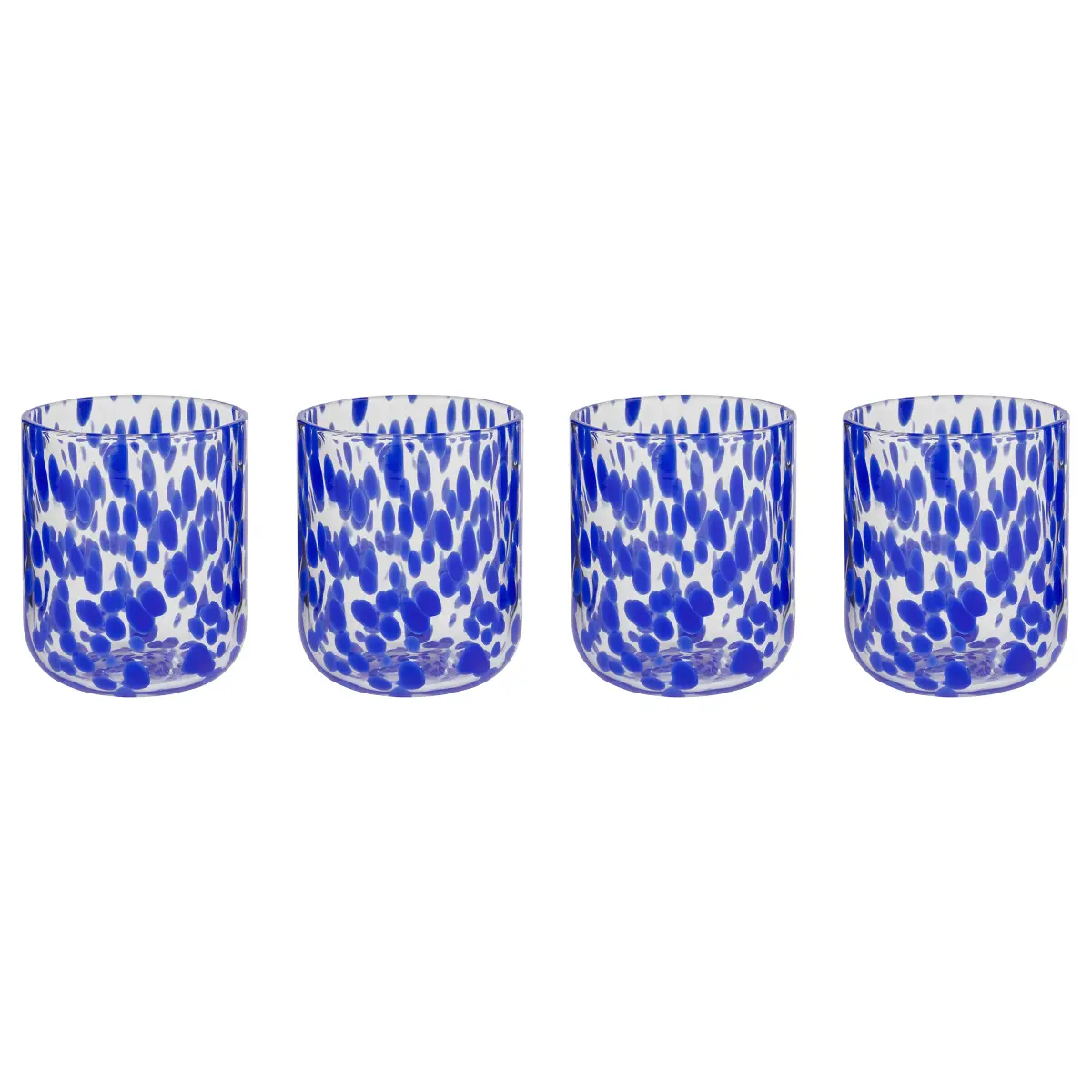 Trinkglas CONFETTI | Blau