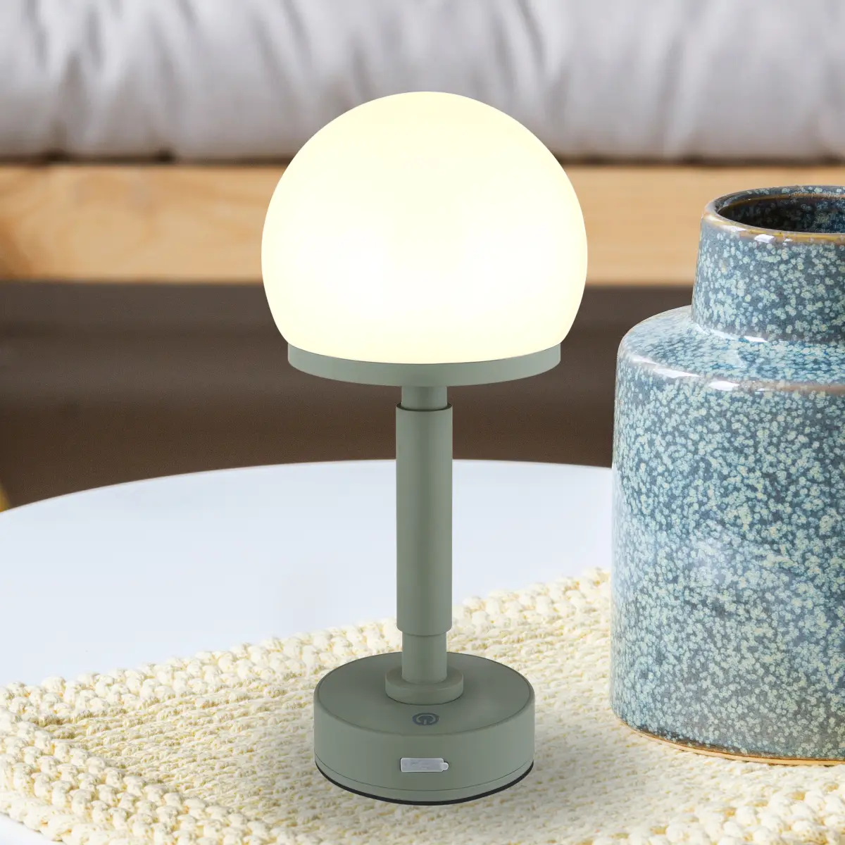 Globo Lighting LED-Tischleuchte Haku Typ B | Grün
