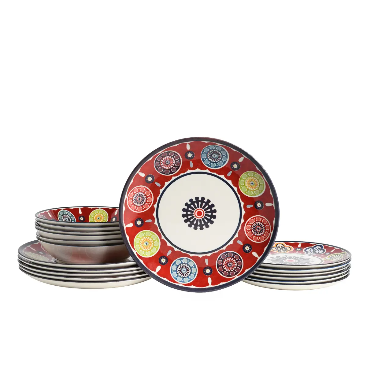 Creatable Tafelservice Sumaya | Mehrfarbig