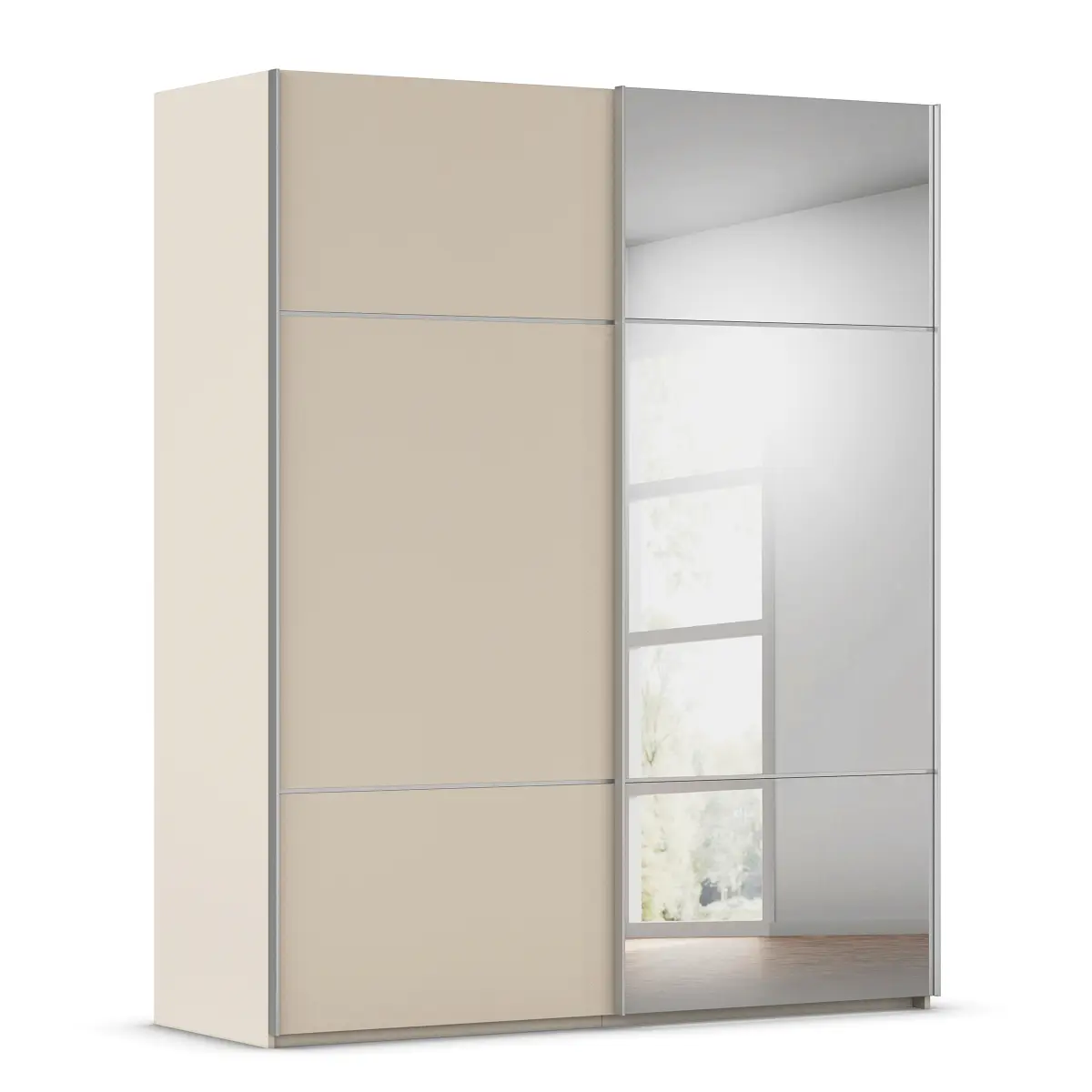 rauch Orange Schwebetürenschrank Covalo | Beige