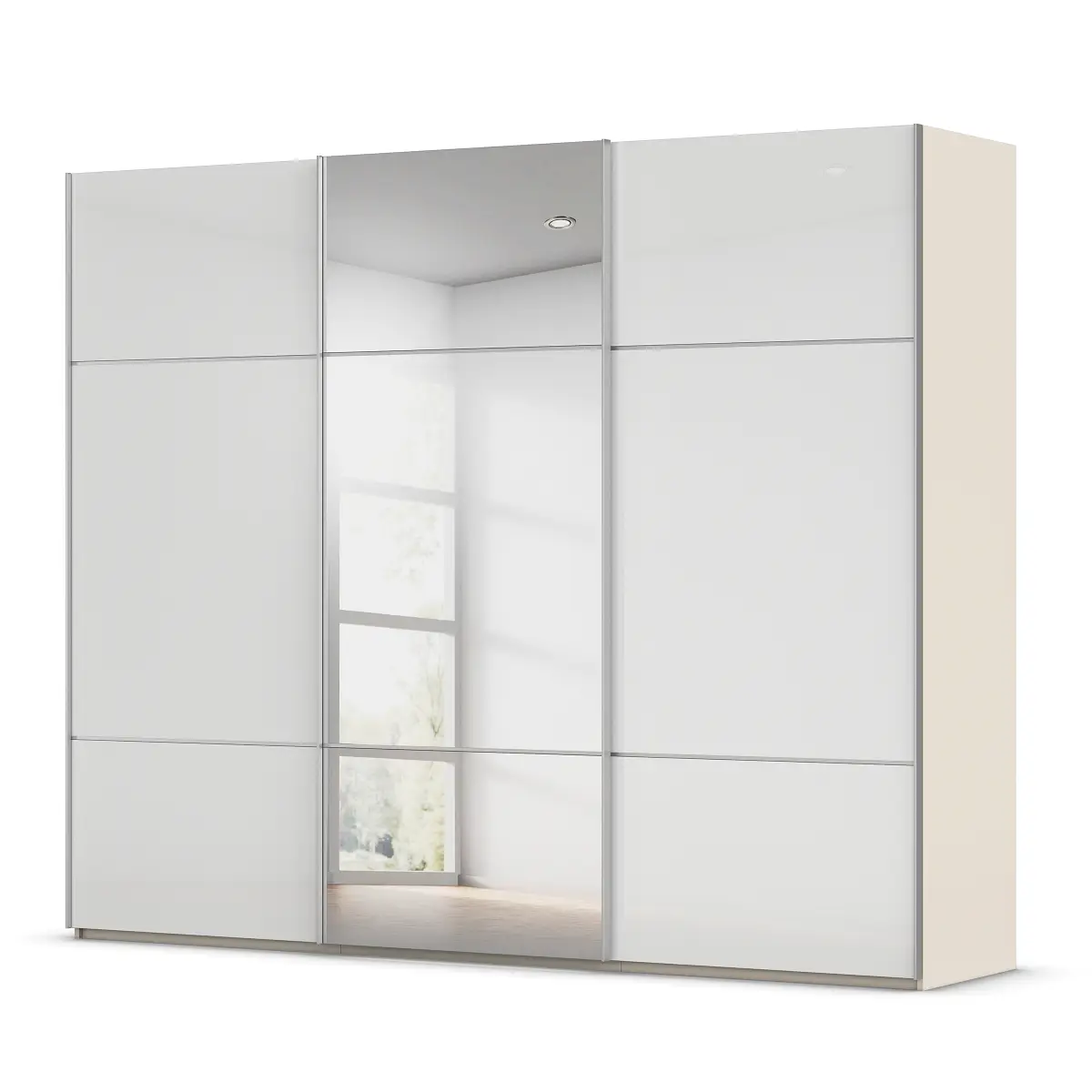 rauch Orange Schwebetürenschrank Covalo | Mehrfarbig
