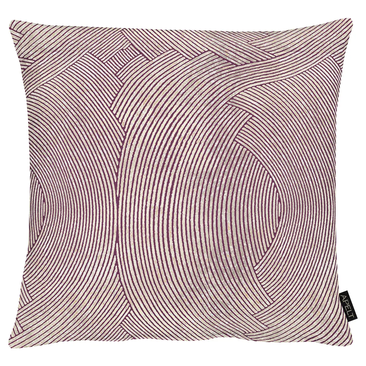 Kissenbezug Loft Style Violett/Mauve 49 x 49cm Mischgewebe