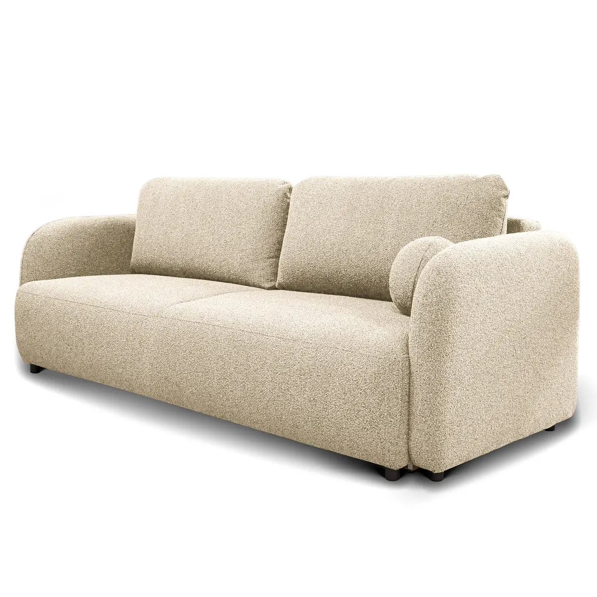 Schlafsofa mit Bettkasten Loira | Beige
