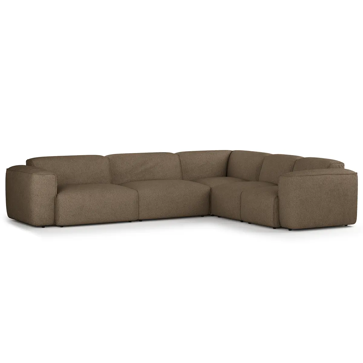 Ecksofa Helay | Braun
