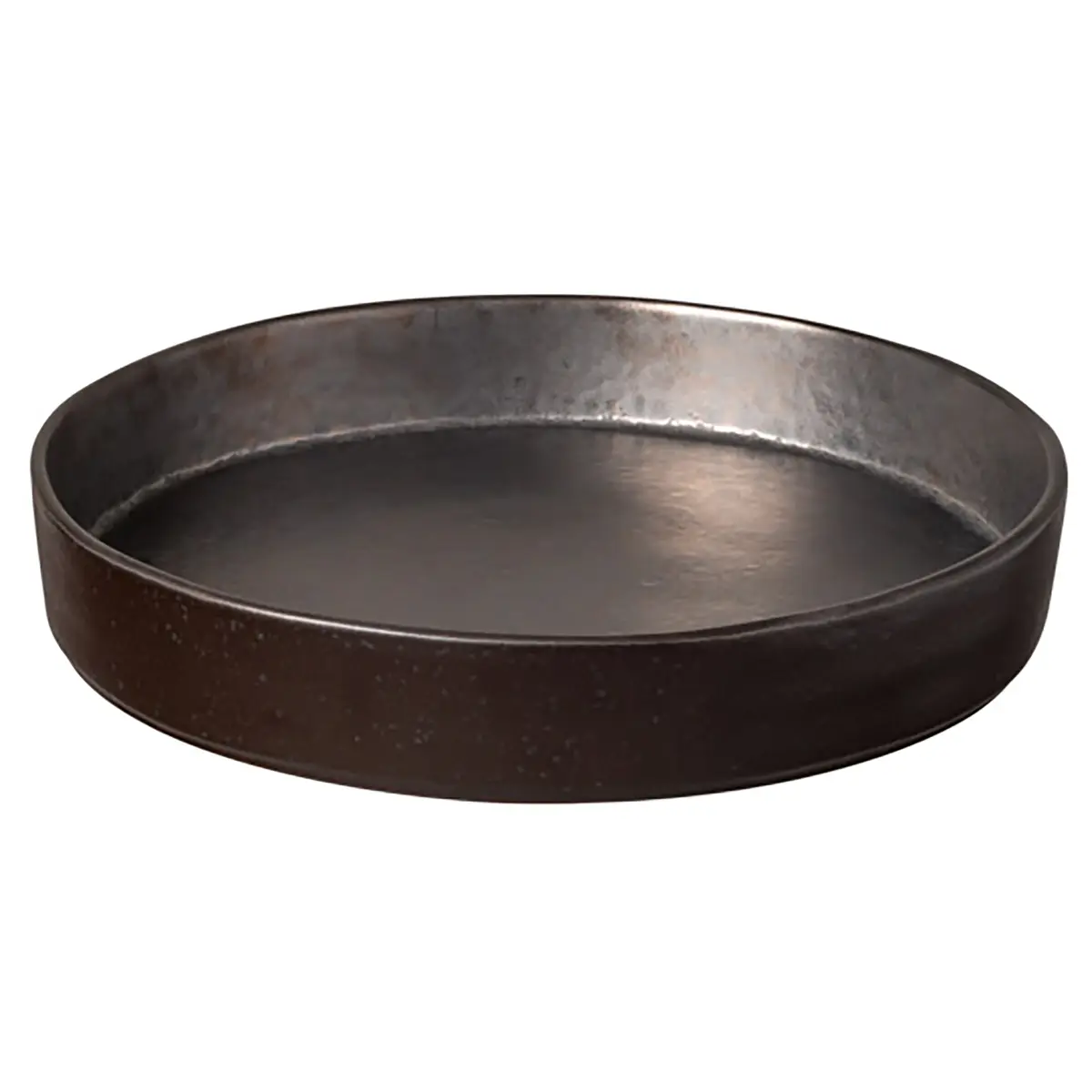 Costa Nova LAGOA Suppenteller 6er Set Ø 24cm Dunkelbraun | Braun