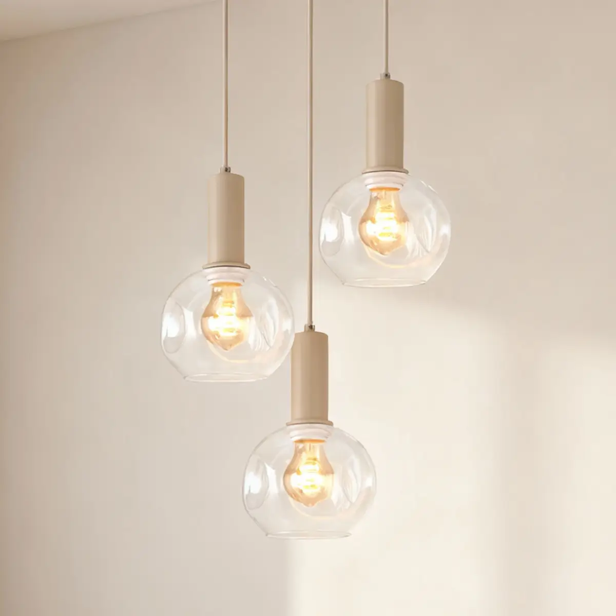 Loistaa Pendelleuchte Bilman | Beige
