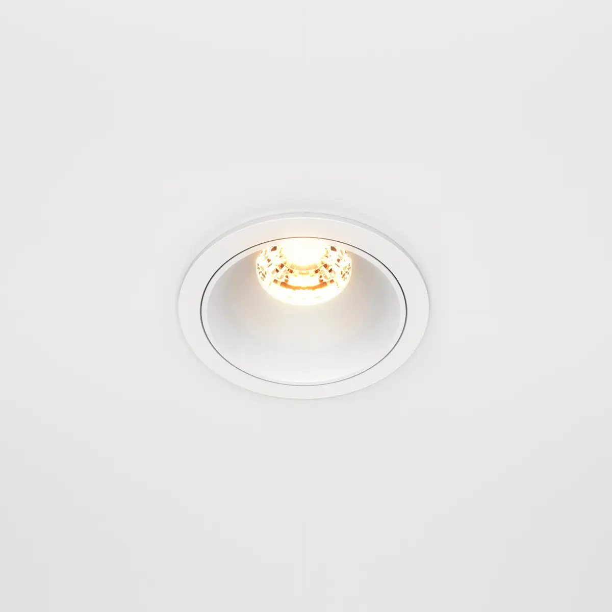 LED-Einbauleuchte Alfa 7cm Weiß/Weiß | Weiß