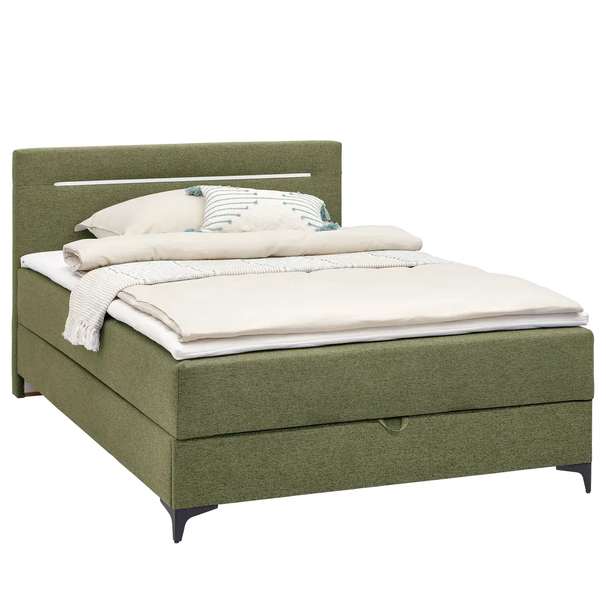 loftscape Boxspringbett Adinlow | Grün