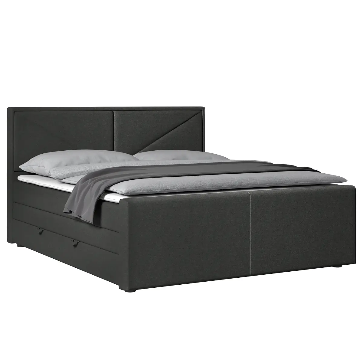 Fredriks Boxspringbett Ledvina | Grau