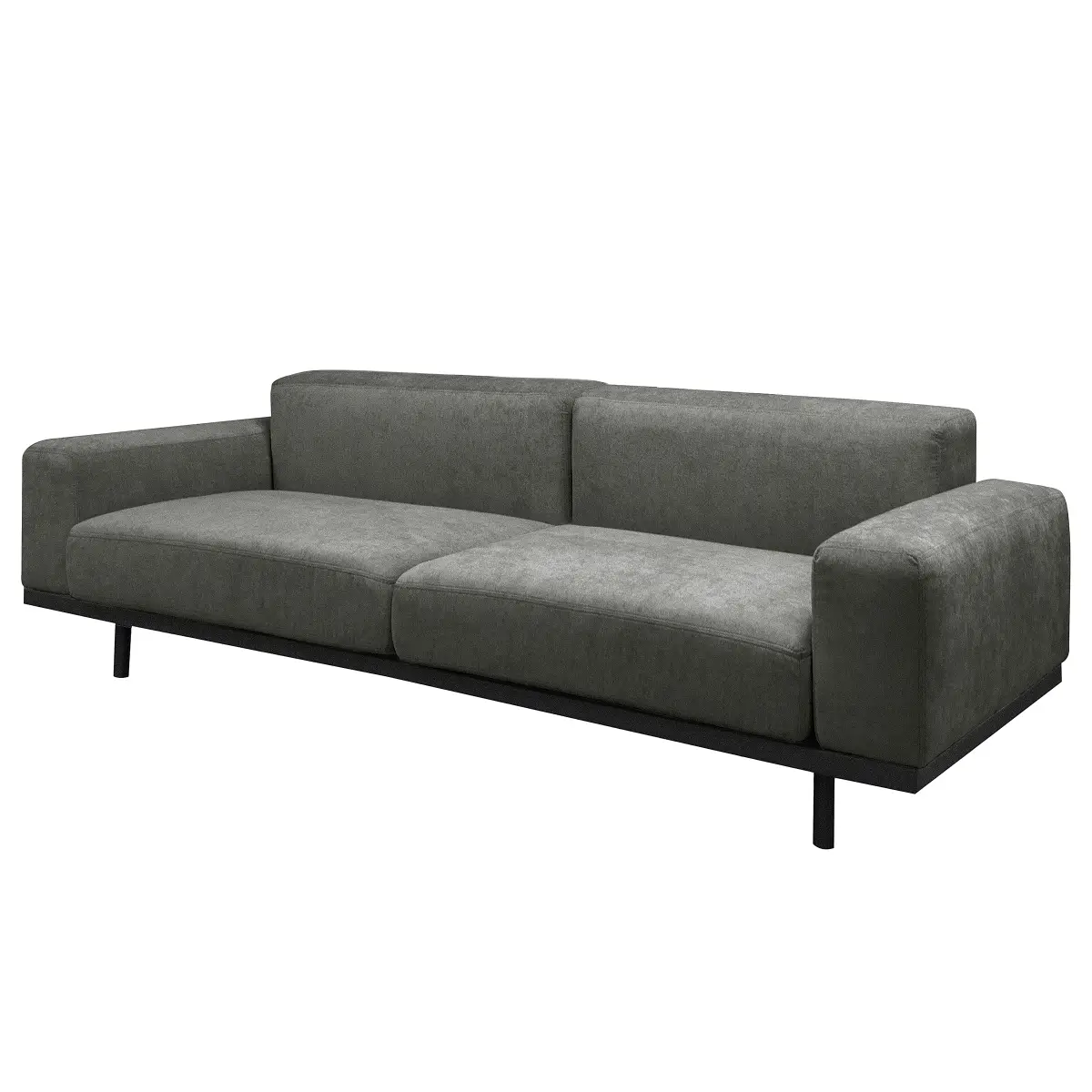 Studio Copenhagen 2,5-Sitzer Sofa Grau Webstoff Wiam | Grau