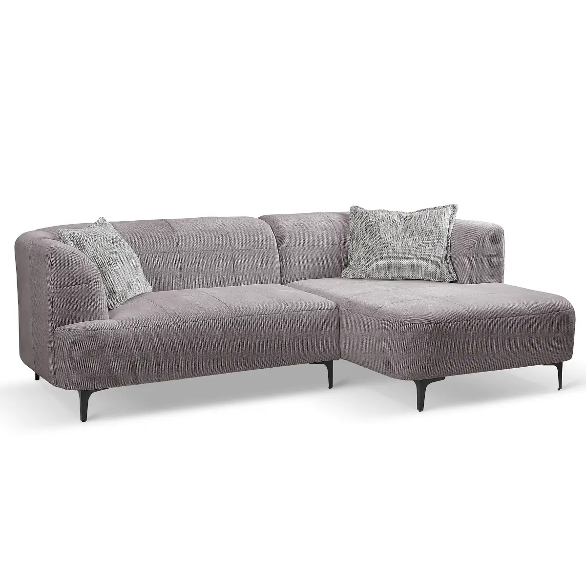 Fredriks Ecksofa mit Longchair Monja | Beige