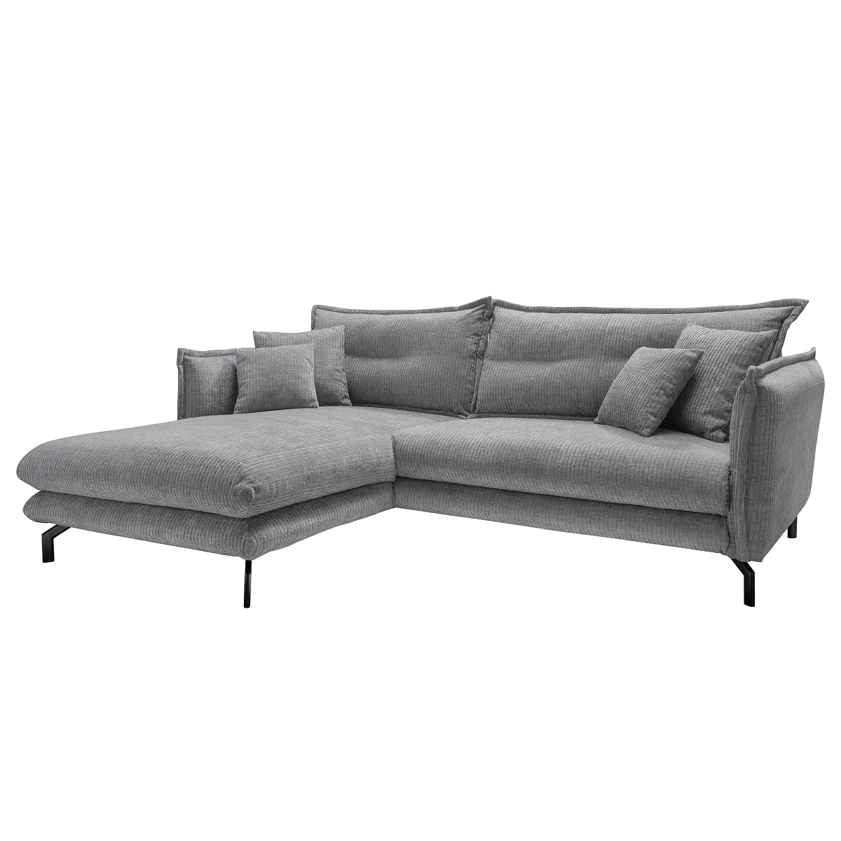 Fredriks Ecksofa Bixiu | Grau