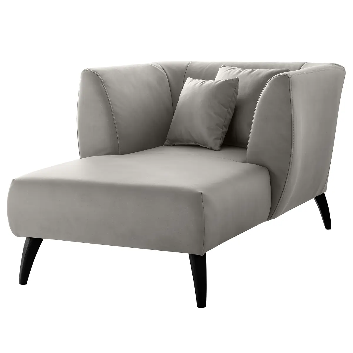 Fredriks XXL-Sessel Grau Microfaser Diala | Grau