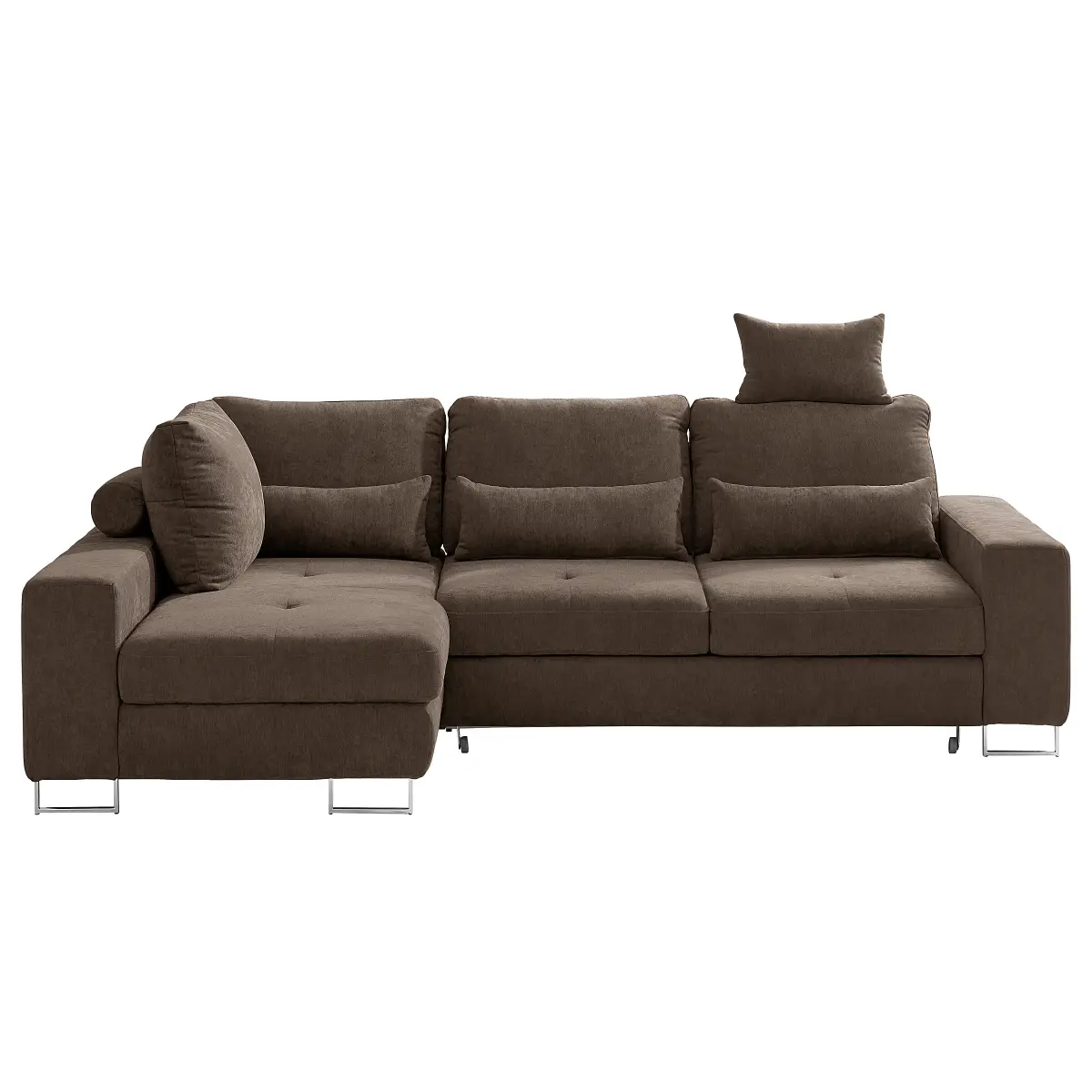 Fredriks Pomona Ecksofa mit Schlaffunktion | Braun