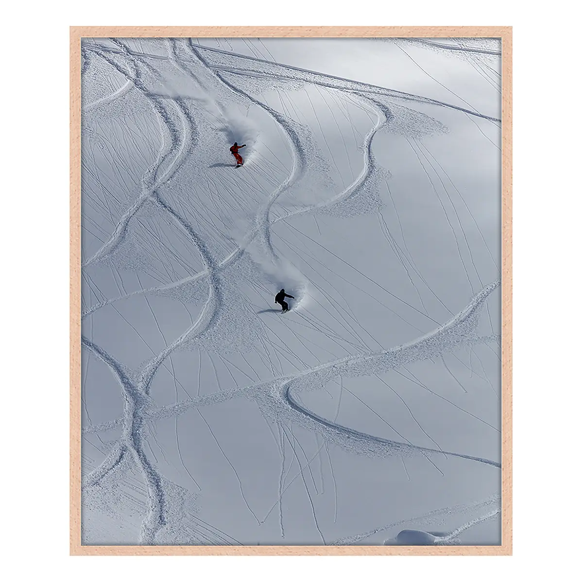 Any Image Freeride Wandbild | Mehrfarbig