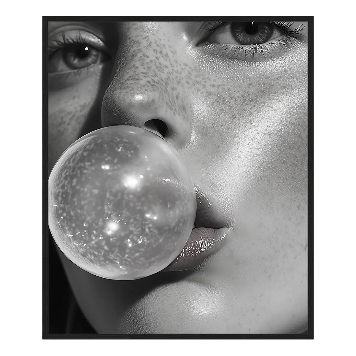 Bild Bubble Rahmen | Mehrfarbig