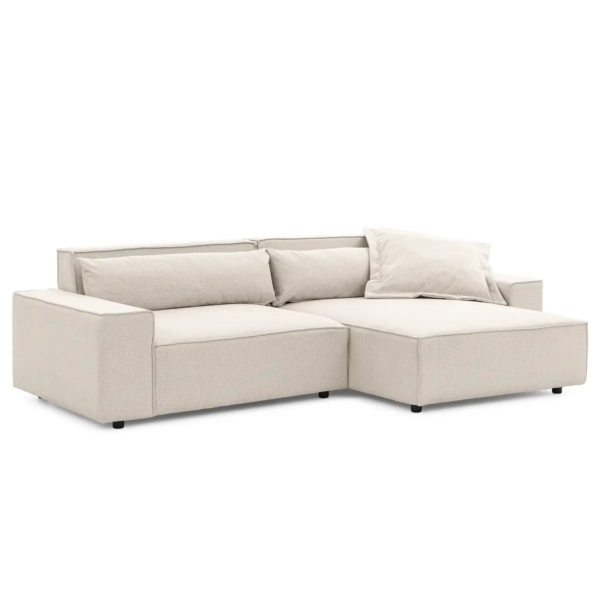 Mørteens Ecksofa mit Longchair Barda | Beige
