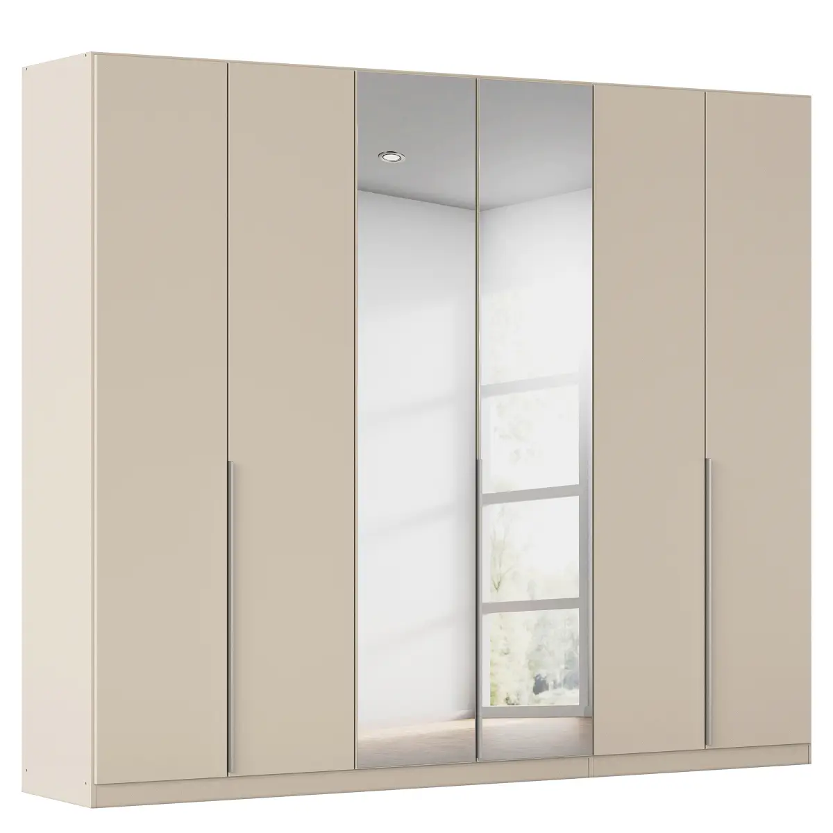 rauch Orange Drehtürenschrank Alabama 271 x 229cm Beige/Champagner