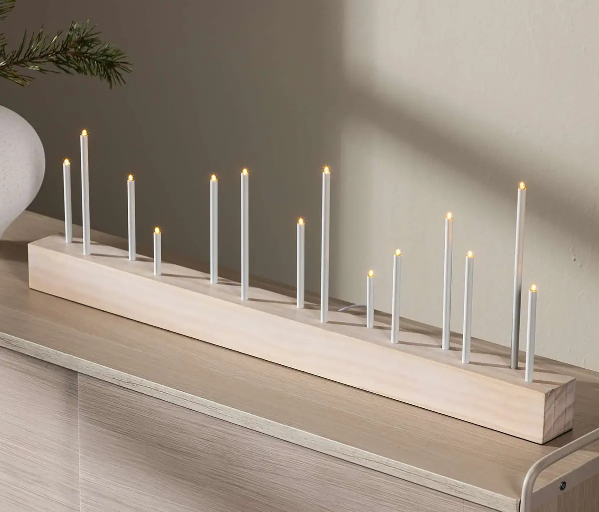 Lichterbogen Kungsberget | Weiß