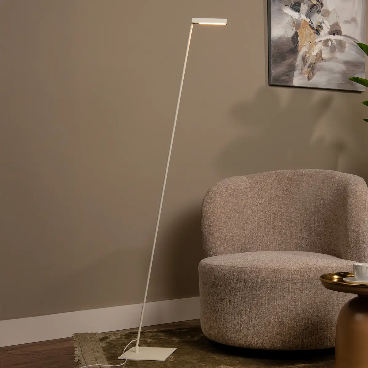 Lucide LED Stehleuchte Lavale | Weiß
