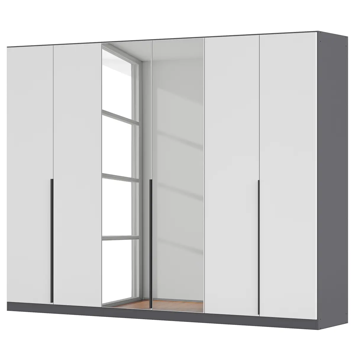 rauch Orange Drehtürenschrank Alabama | Mehrfarbig